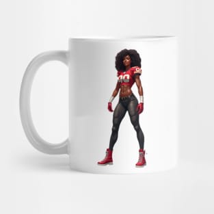 Female American Football Mug